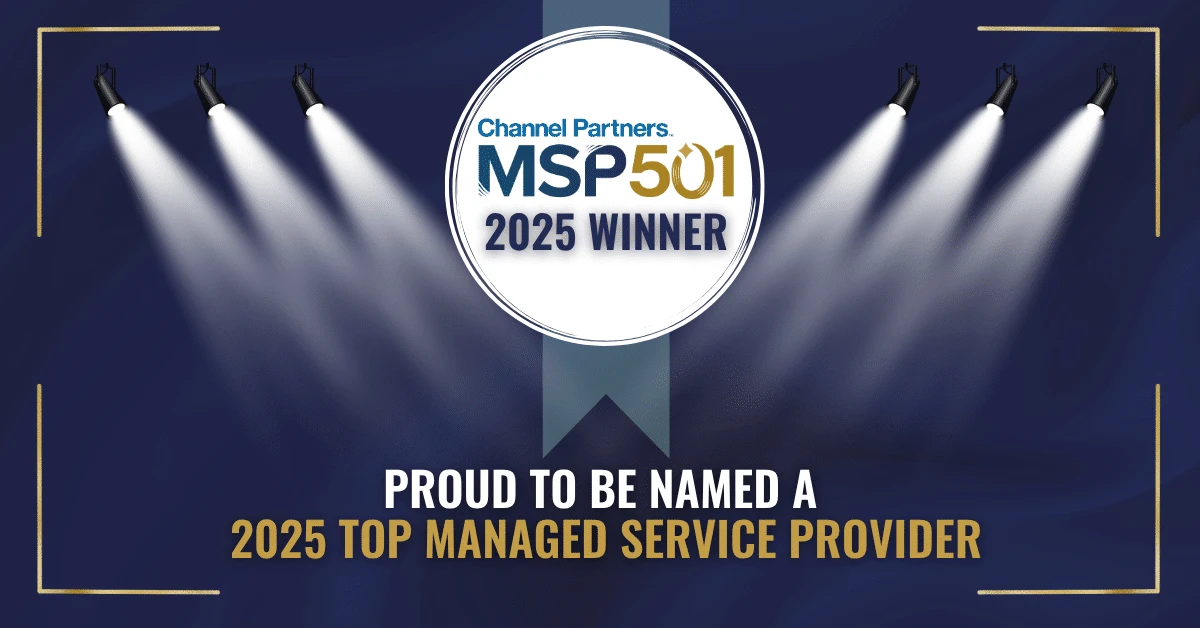 BoomTech Ranked in 2025 MSP 501! 1